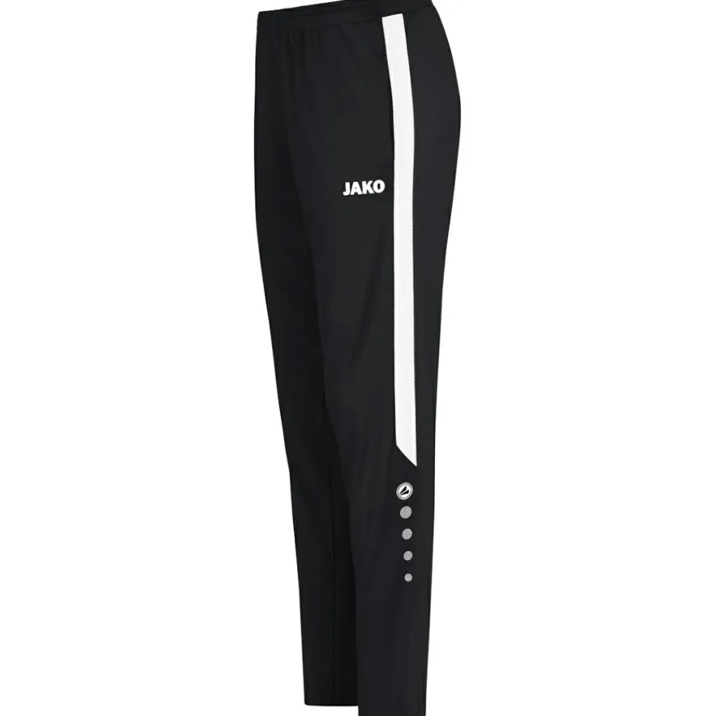 Power Polyester trainingsbroek zwart wit*Jako