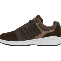 Rival Trainer T schoenen heren chocolate brown toasted coconut*K-Swiss Clearance
