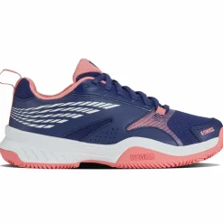 SpeedEx HB padelschoenen dames estate blue white strawberry ice*K-Swiss Online
