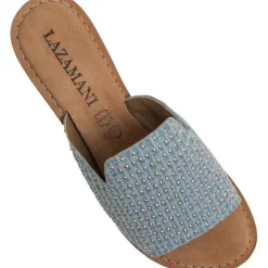 Alma slippers dames denim*Lazamani New