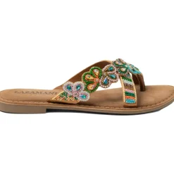 Perla slippers dames beas flower*Lazamani Discount