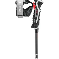 Carbon 14 3D skistokken black dark anthracite bright red*Leki Discount