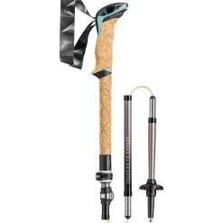 Cressida FX Carbon wandelstokken brown metallic mint*Leki Discount