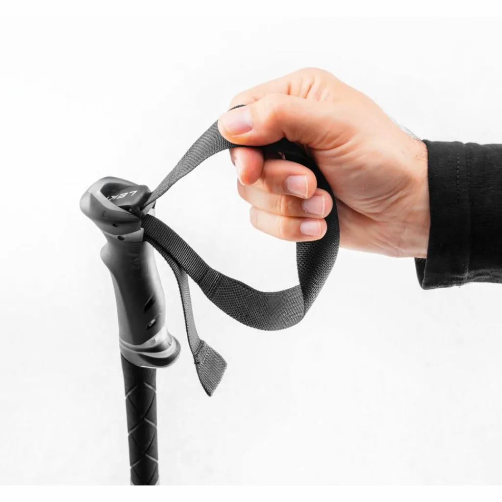 Legacy FX TA wandelstokken silver grey bright red black*Leki