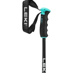 Neolite Airfoil skistokken dames gunmetal  black light turquoise*Leki New