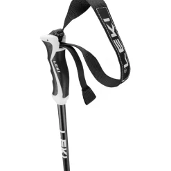 Neolite skistokken dark anthracite black white*Leki Best