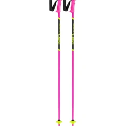 Racing Kids skistokken junior neon pink black  neon yellow*Leki Discount