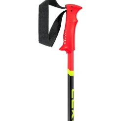 Racing Kids skistokken junior bright red black neon yellow*Leki Clearance