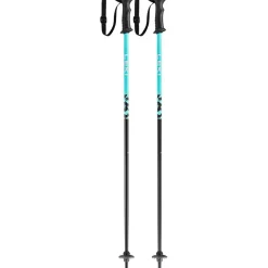 Rider skistokken junior dark blue light turquoise  white*Leki Hot
