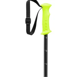 Rider Vario skistokken junior neon yellow black -  85 - 105 cm*Leki Hot