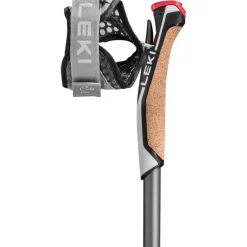 Traveller Alu wandelstokken black silvergrey neon yellow*Leki Best