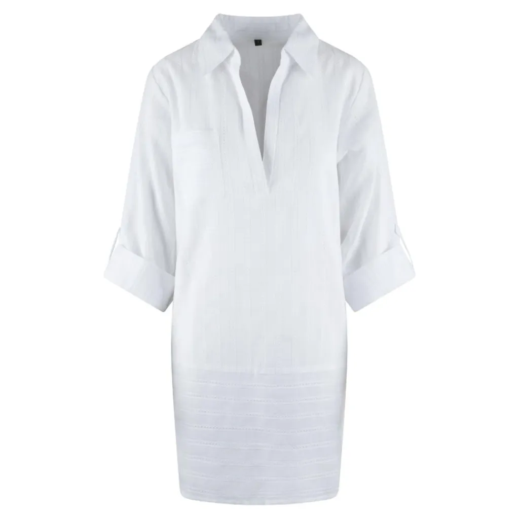 7729 tuniek dames white*LingaDore Online