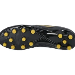 Milano 700 AGM voetbalschoenen heren all black light platino*Lotto Online