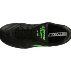 Stadio 200 III FG voetbalschoenen heren all black spring green*Lotto