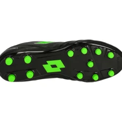 Stadio 300 III FG voetbalschoenen heren all black spring green*Lotto Sale