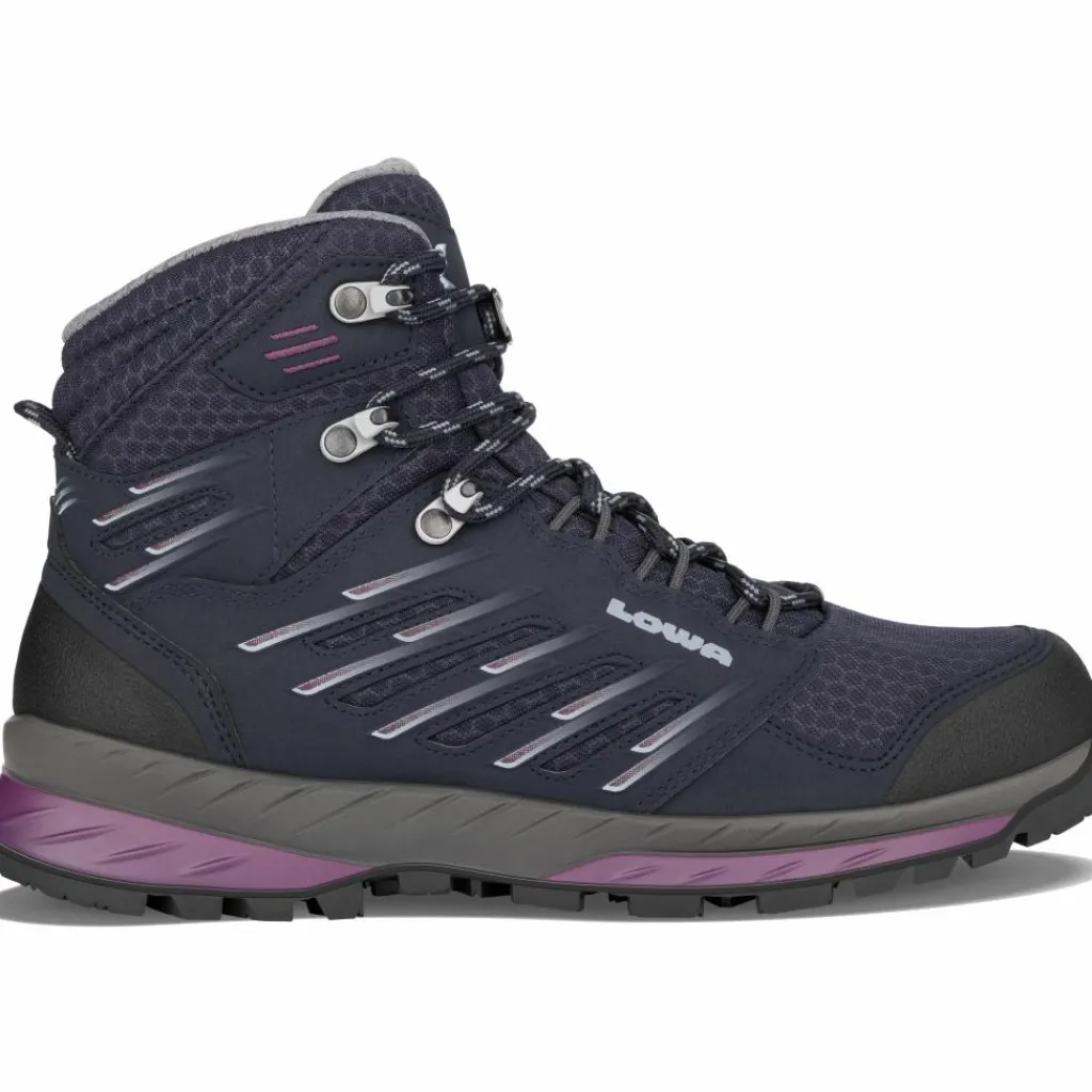 Trek Evo GTX Mid Ws bergschoenen dames navy berry*Lowa New