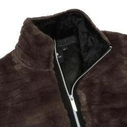 Isolahti fleece vest dames dark brown*Luhta Clearance