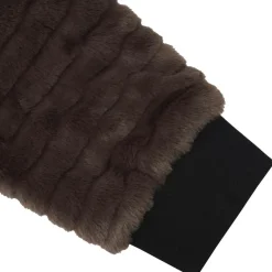 Isolahti fleece vest dames dark brown*Luhta Clearance