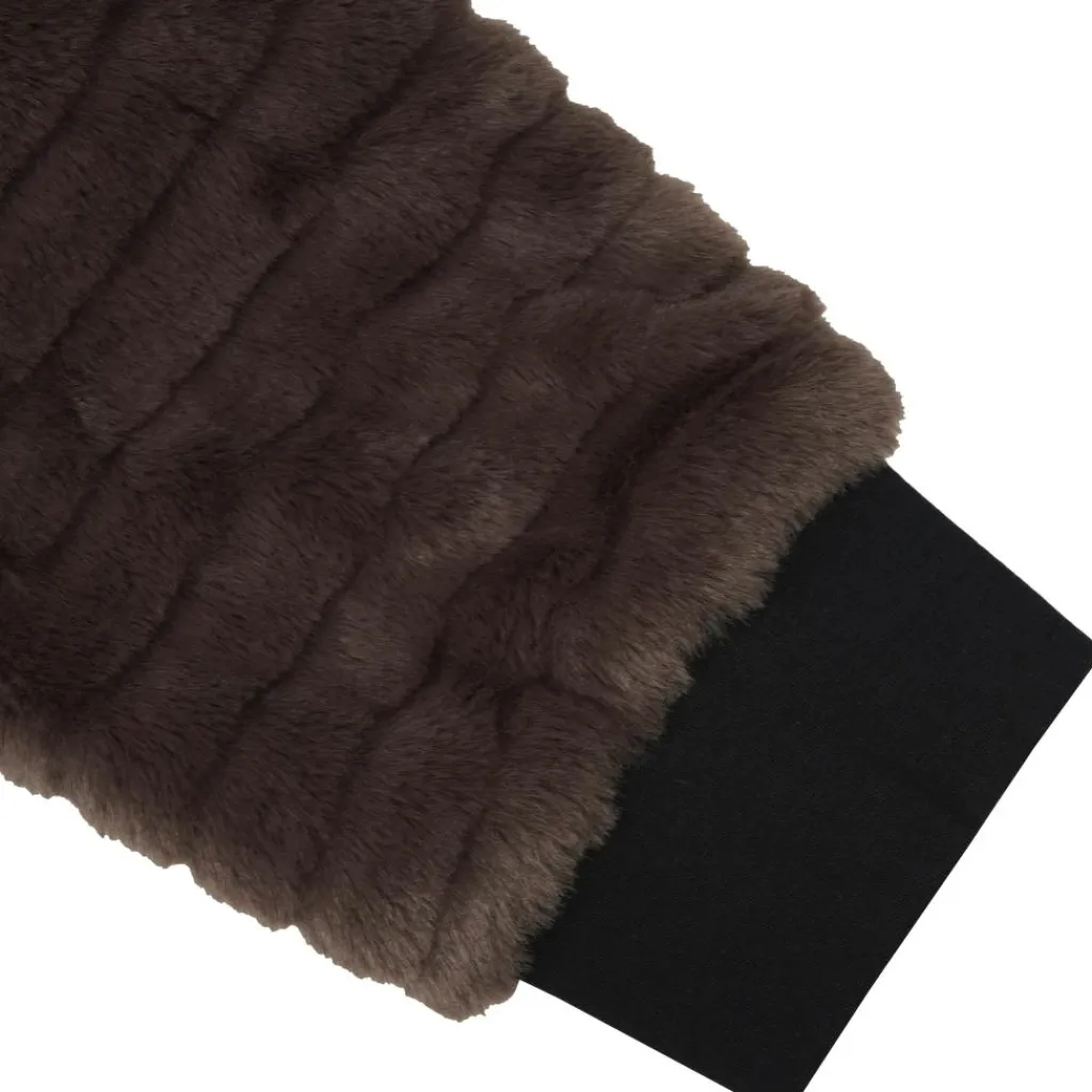 Isolahti fleece vest dames dark brown*Luhta Clearance