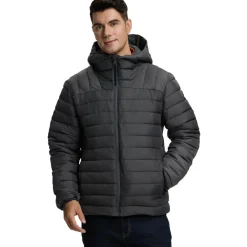 Karvio winterjas heren lead-grey*Luhta Online