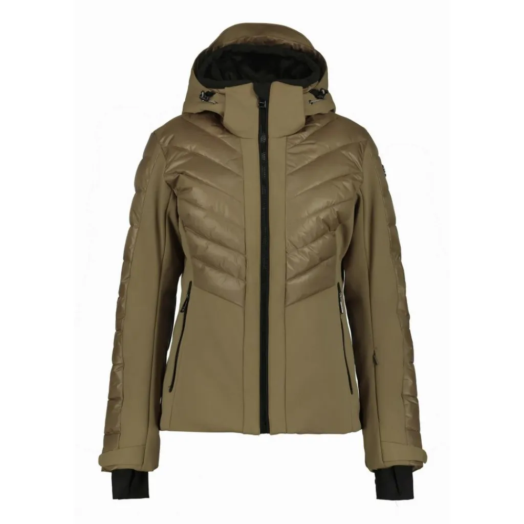 Mallatunturit softshell winterjas dames brown*Luhta New