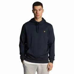  Sports Fly Fleece hoodie heren dark navy*Lyle & Scott Online