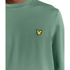  Sports Lightweight sweater heren silver pine*Lyle & Scott Clearance