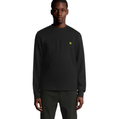  Sports Lightweight sweater heren jet black*Lyle & Scott Discount
