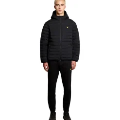  Sports Lightweight Puffer jas heren jet black*Lyle & Scott Online