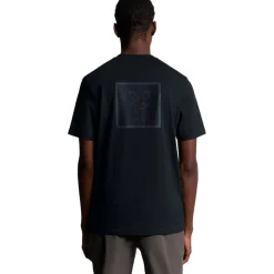  Sports Tonal Logo shirt heren dark navy*Lyle & Scott Discount