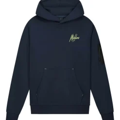 Counter hoodie junior navy bright yellow*Malelions Hot