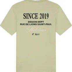 Design shirt heren light green*Malelions Sale