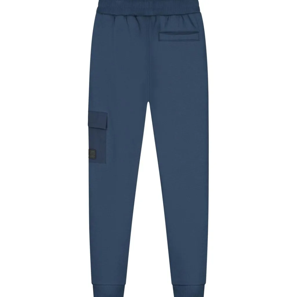 Nylon Pocket joggingbroek junior navy*Malelions Hot