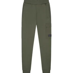 Nylon Pocket joggingbroek junior moss green*Malelions Discount