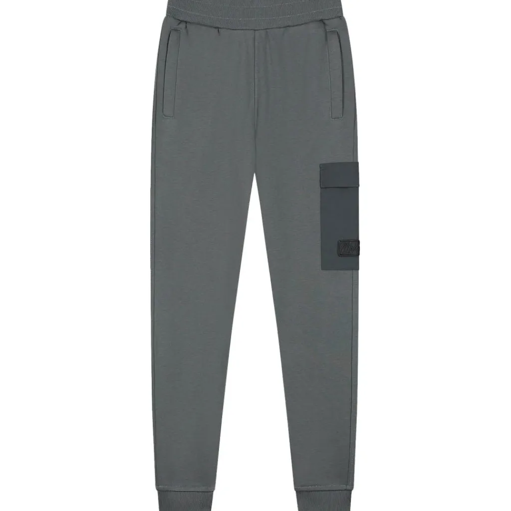 Nylon Pocket joggingbroek junior anthracite*Malelions Hot