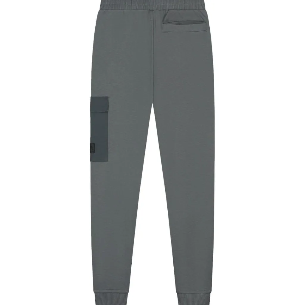 Nylon Pocket joggingbroek junior anthracite*Malelions Hot
