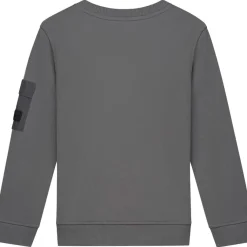 Nylon Pocket sweater junior anthracite*Malelions