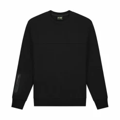 Sport Counter sweater heren black*Malelions Discount