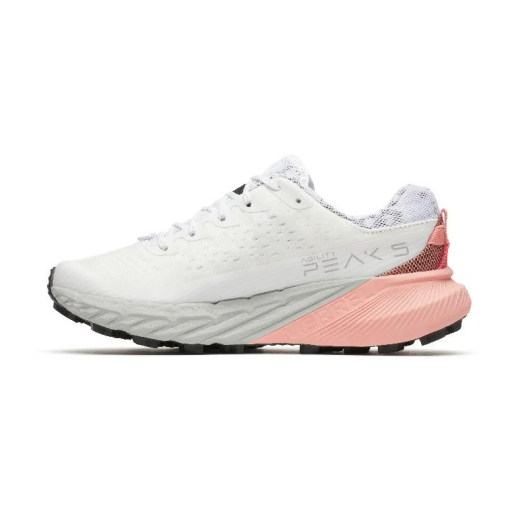 Agility Peak 5 hardloopschoenen dames white soft coral*Merrell Discount