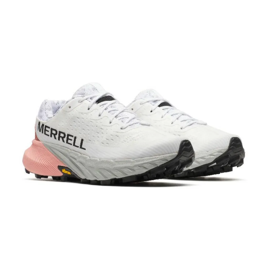 Agility Peak 5 hardloopschoenen dames white soft coral*Merrell Discount