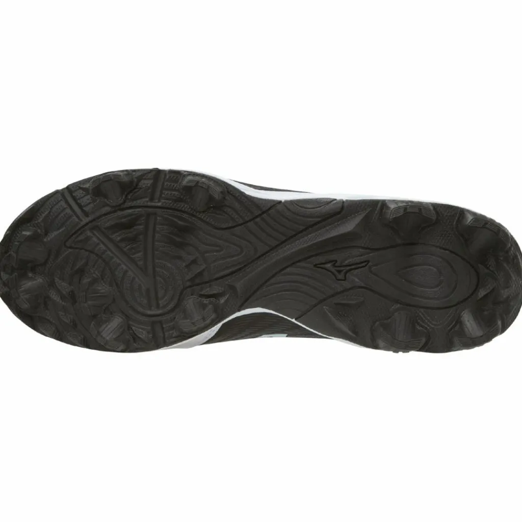 9 Spike Advanced Franchise 9 MID 11GP175090 korfbalschoenen dames zwart wit*Mizuno Outlet