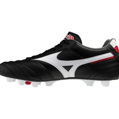 MORELIA II PRO FG - AG voetbalschoenen heren black white chinese red*Mizuno Clearance