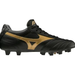 Morelia II Pro voetbalschoenen black gold dark shadow*Mizuno Sale