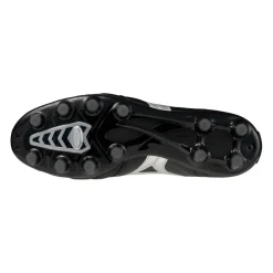 Morelia II Pro voetbalschoenen heren black galaxy silver dark shadow*Mizuno