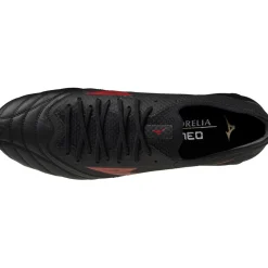 MORELIA NEO IV BETA ELITE FG - AG voetbalschoenen heren black red black*Mizuno Hot