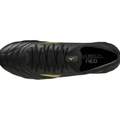Morelia Neo IV Beta voetbalschoenen black gold black*Mizuno