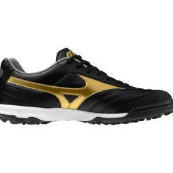 Morelia Sala Classic TF voetbalschoenen black gold dark shadow*Mizuno Discount