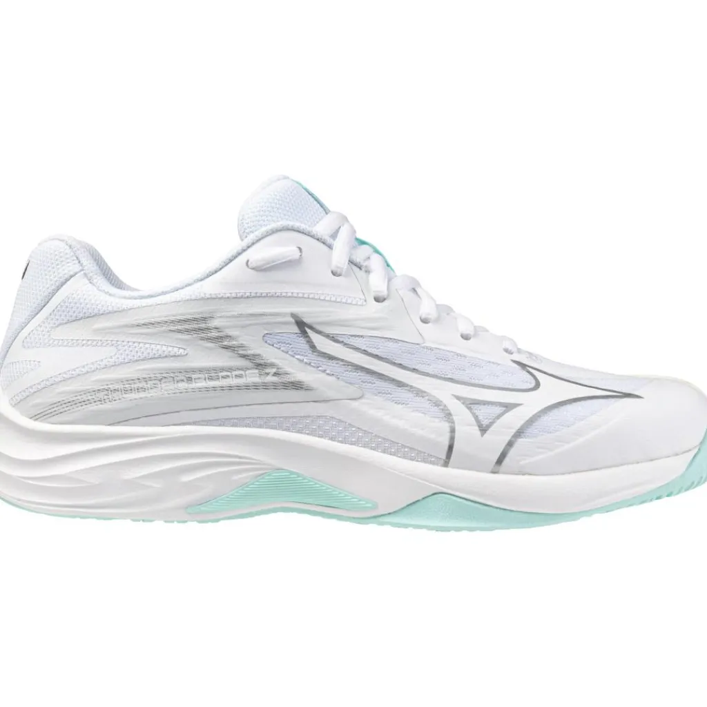 Thunder Blade Z indoorschoenen dames white blue tint*Mizuno Clearance