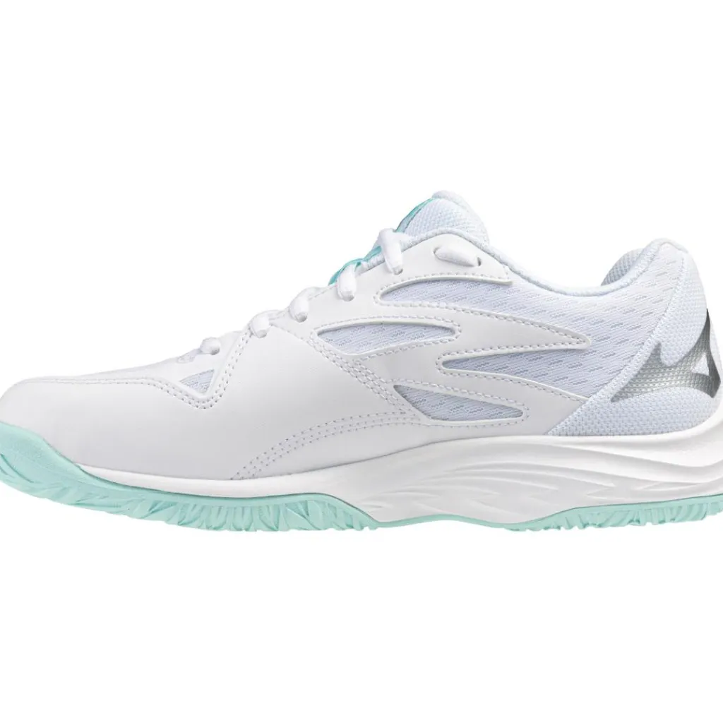 Thunder Blade Z indoorschoenen dames white blue tint*Mizuno Clearance