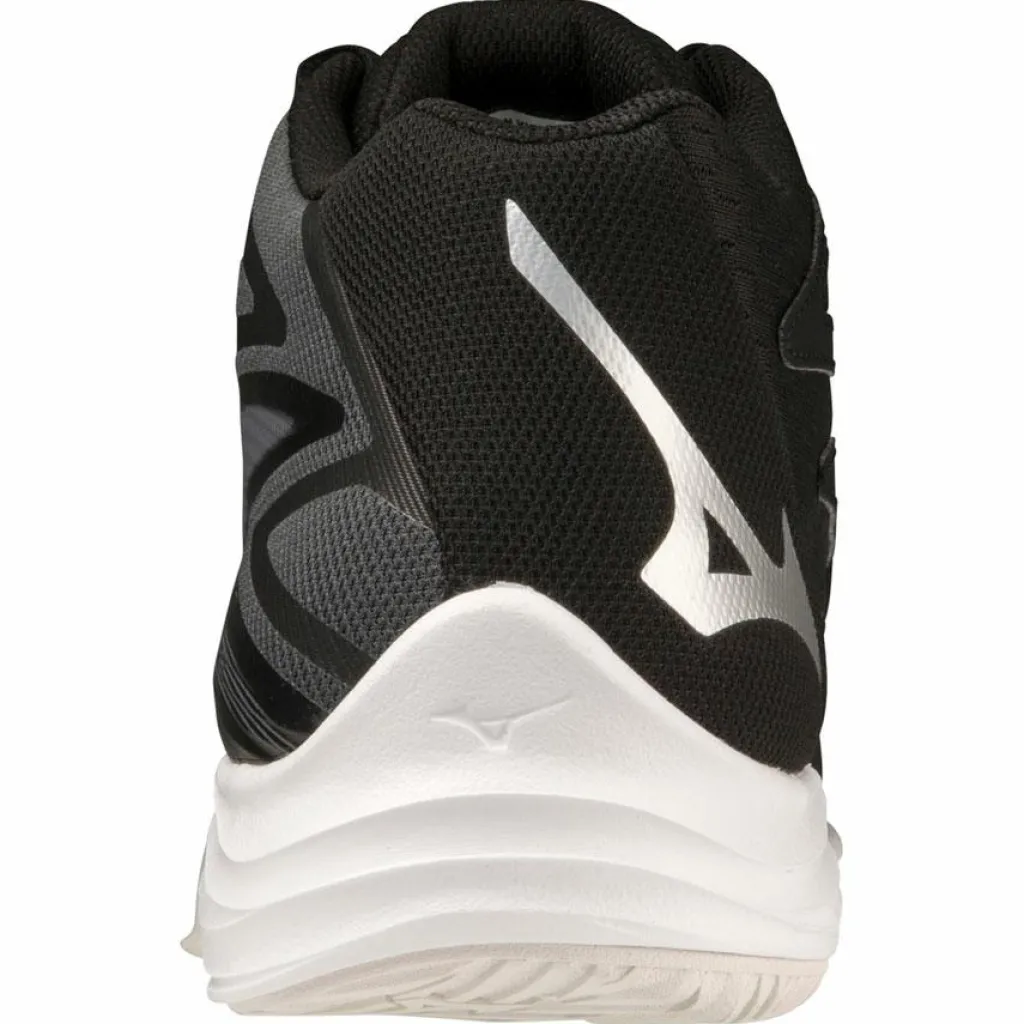 Thunder Blade Z Mid indoorschoenen black silver*Mizuno Clearance